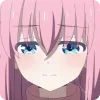 😢 Эмодзи «Goto Hitori Bocchi» для Telegram