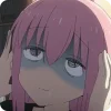 😵‍💫 Эмодзи «Goto Hitori Bocchi» для Telegram