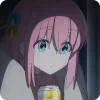 😢 Эмодзи «Goto Hitori Bocchi» для Telegram