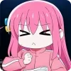 😣 Эмодзи «Goto Hitori Bocchi» для Telegram