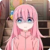 😰 Эмодзи «Goto Hitori Bocchi» для Telegram