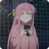 😊 Эмодзи «Goto Hitori Bocchi» для Telegram
