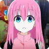 😬 Эмодзи «Goto Hitori Bocchi» для Telegram