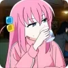 🤔 Эмодзи «Goto Hitori Bocchi» для Telegram