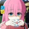 😶 Эмодзи «Goto Hitori Bocchi» для Telegram