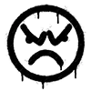 😡 Эмодзи «Graffiti» для Telegram