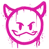 😈 Эмодзи «Graffiti» для Telegram