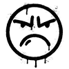 😡 Эмодзи «Graffiti» для Telegram