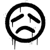 😞 Эмодзи «Graffiti» для Telegram