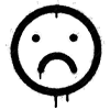 ☹️ Эмодзи «Graffiti» для Telegram