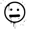😐 Эмодзи «Graffiti» для Telegram