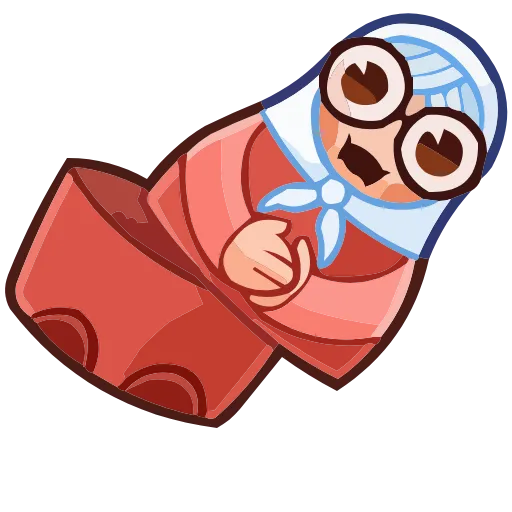 🪆 Эмодзи «Бабуля» для Telegram