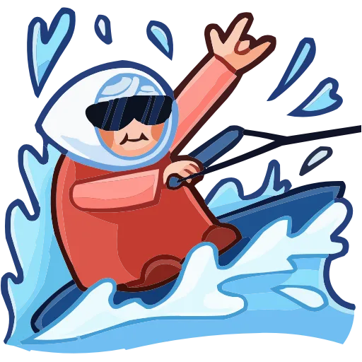 🏄‍♂️ Эмодзи «Бабуля» для Telegram