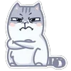 😑 Эмодзи «Персик Серый» для Telegram