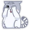 🫣 Эмодзи «Персик Серый» для Telegram