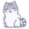 ☺️ Эмодзи «Персик Серый» для Telegram