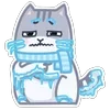 🥶 Эмодзи «Персик Серый» для Telegram