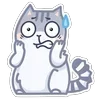 😬 Эмодзи «Персик Серый» для Telegram