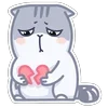 💔 Эмодзи «Персик Серый» для Telegram