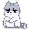 🥺 Эмодзи «Персик Серый» для Telegram