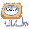 🍞 Эмодзи «Персик Серый» для Telegram