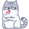 😝 Эмодзи «Серый Персик» для Telegram