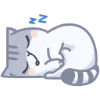 😴 Эмодзи «Серый Персик» для Telegram