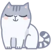 😌 Эмодзи «Серый Персик» для Telegram