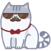 😎 Эмодзи «Серый Персик» для Telegram