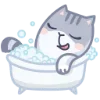 🛁 Эмодзи «Серый Персик» для Telegram