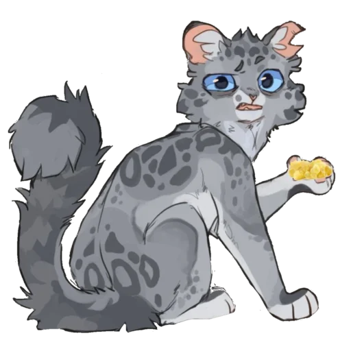 🐱 Стикер «Gray Pillow» для Telegram
