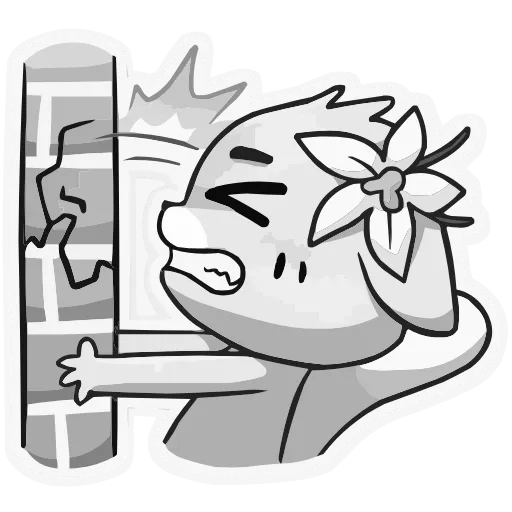 😬 Эмодзи «Ванилька» для Telegram