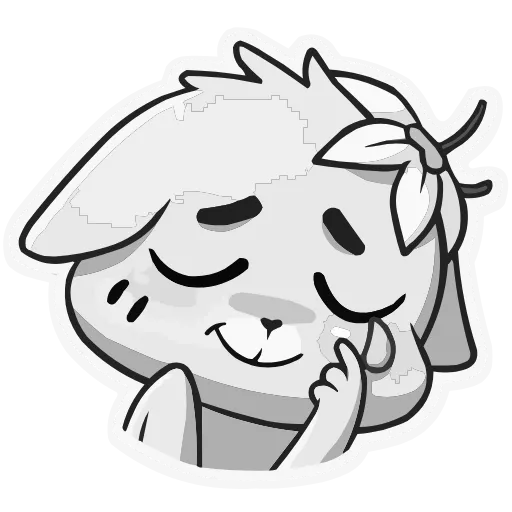😪 Эмодзи «Ванилька» для Telegram