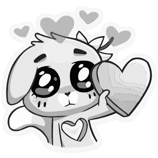 ❤️ Эмодзи «Ванилька» для Telegram