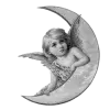 🤩 Эмодзи «Grayscale Séance» для Telegram