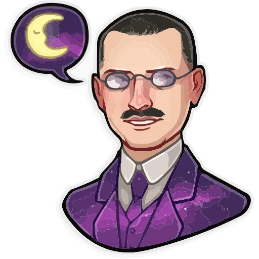 😴 Эмодзи «Великие умы» для Telegram