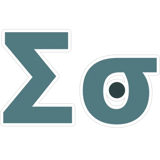 ⚜️ Стикер «Greek Alphabet» для Telegram