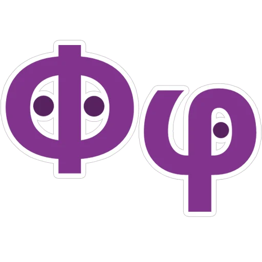 ⚜️ Стикер «Greek Alphabet» для Telegram