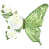 🦋 Эмодзи «Green Aesthetics» для Telegram