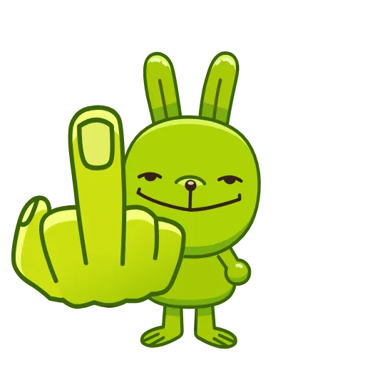 🖕 Стикер «#Большой премиум стикер» для Telegram