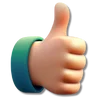 👍 Эмодзи «Green - зелёные буквы» для Telegram