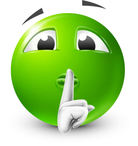 🤩 Стикер «Green Face Emoji» для Telegram