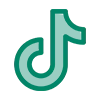 💚 Эмодзи «Green Meadow - зелёные буквы, иконки» для Telegram