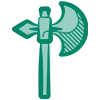 🗡 Эмодзи «Green Meadow - зелёные буквы, иконки» для Telegram