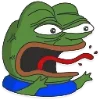 🤬 Эмодзи «😎 Набор эмоджи с мемным лягушонком Пепе» для Telegram