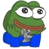 😍 Эмодзи «😎 Набор эмоджи с мемным лягушонком Пепе» для Telegram