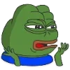 😤 Эмодзи «😎 Набор эмоджи с мемным лягушонком Пепе» для Telegram