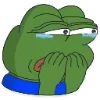 🥺 Эмодзи «😎 Набор эмоджи с мемным лягушонком Пепе» для Telegram