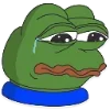 😢 Эмодзи «😎 Набор эмоджи с мемным лягушонком Пепе» для Telegram