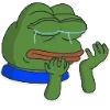 😭 Эмодзи «😎 Набор эмоджи с мемным лягушонком Пепе» для Telegram